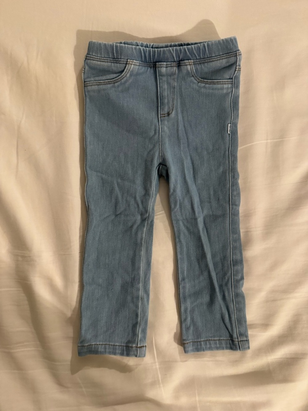 Little Sleepies Light Blue Kids Denim-Style Jeans